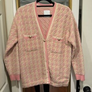 Sandro boucle cardigan